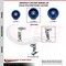 Service Caster Tool Box Caster Wheel Set 5'' Solid Polyurethane Swivel Casters, 4PK TOOL-SCC-20S520-SPUB-2-TLB-2 - alternate 2